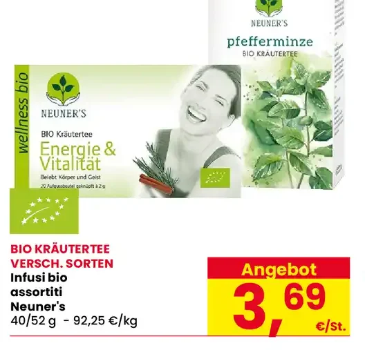 Infusi bio assortiti Neuner's