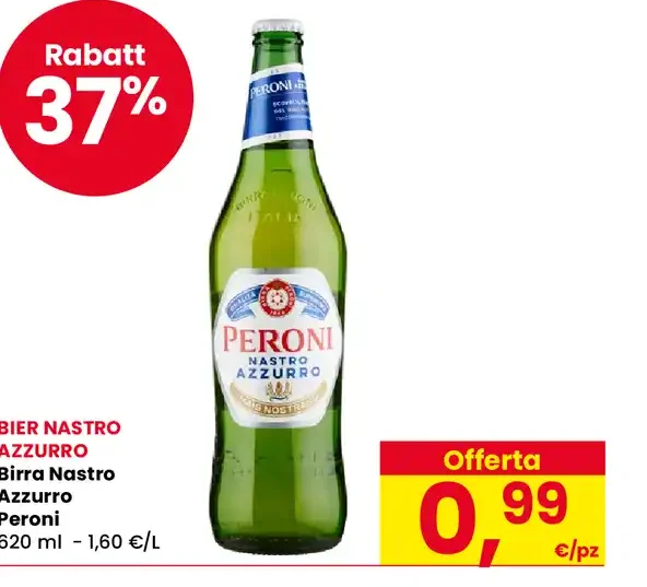 Birra Nastro Azzurro Peroni