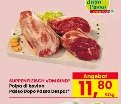 Polpa di bovino Passo Dopo Passo Despar