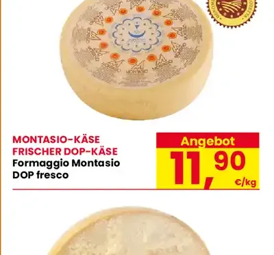 Formaggio Montasio DOP fresco