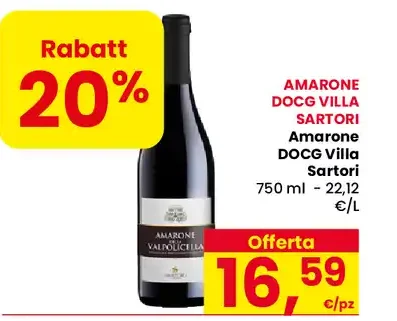 Amarone DOCG Villa Sartori