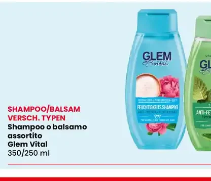 Shampoo e balsamo Glem Vital