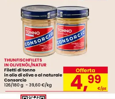 Filetti di tonno Consorcio