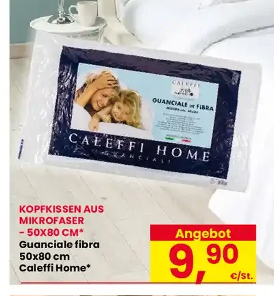 Guanciale fibra Caleffi Home