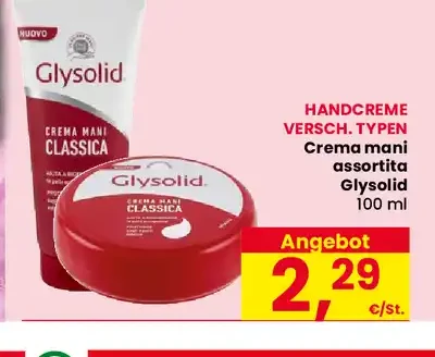 Crema mani Glysolid