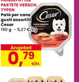 Paté per cane Cesar
