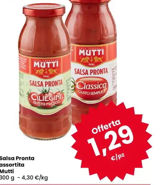 Salsa Pronta assortita Mutti