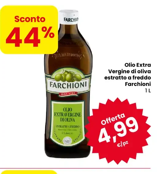 Olio Extra Vergine di oliva Farchioni