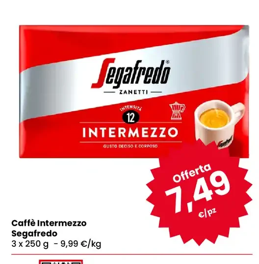 Caffè intermezzo Segafredo