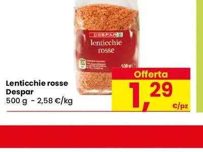 Lenticchie rosse Despar