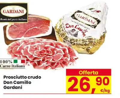 Prosciutto crudo Don Camillo Gardani