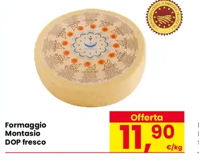 Formaggio Montasio DOP fresco