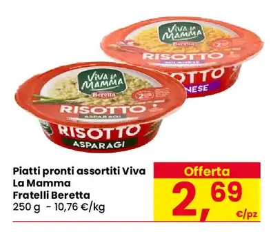 Piatti pronti assortiti Viva La Mamma Fratelli Beretta