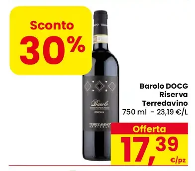 Barolo DOCG Riserva Terredavino