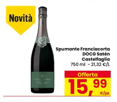 Spumante Franciacorta DOCG Satèn Castelfaglia