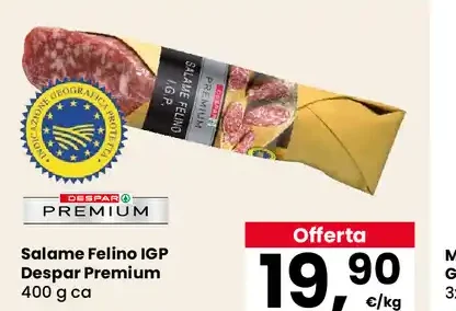 Salame Felino IGP Despar Premium