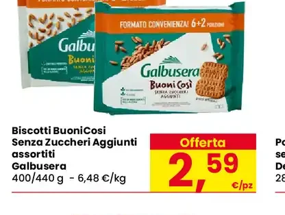 Biscotti BuoniCosi Galbusera