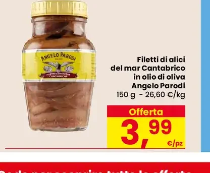 Filetti di alici Angelo Parodi