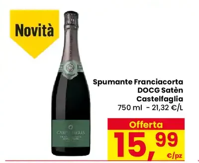 Spumante Franciacorta DOCG Satèn Castelfaglia