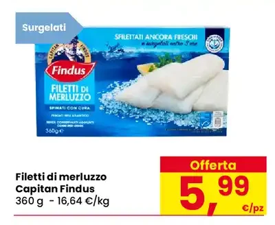 Filetti di merluzzo Capitan Findus