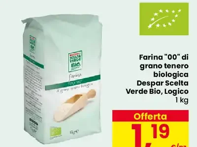 Farina 00 di grano tenero biologica Despar