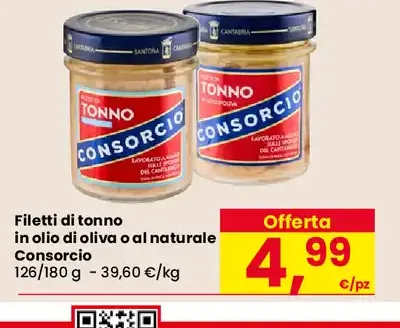 Filetti di tonno Consorcio