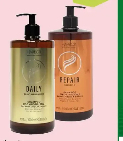 Linea shampoo professionale Harbore assortita
