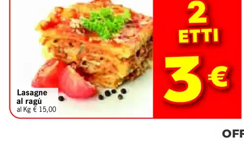 Lasagne al ragù