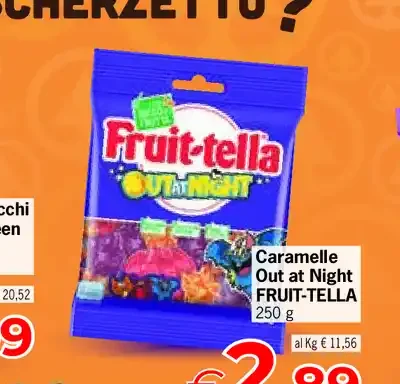 Caramelle Out at Night