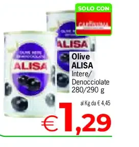 Olive denocciolate Alisa