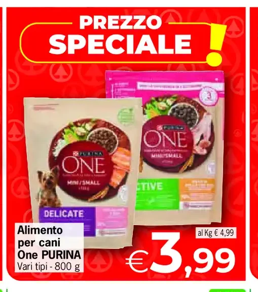Alimento per cani One Purina