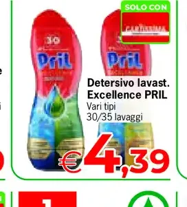 Detersivo lavastoviglie Excellence Pril