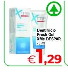 Dentifricio Fresh Gel Xme Despar