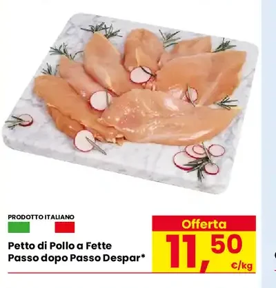 Petto di pollo a fette Passo Dopo Passo Despar