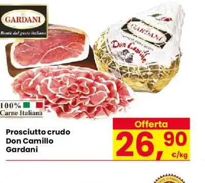 Prosciutto crudo Don Camillo Gardani