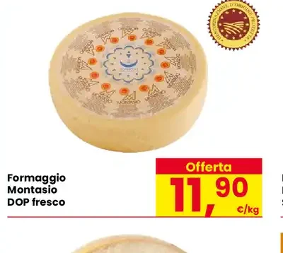 Formaggio Montasio DOP fresco