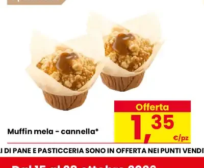 Muffin mela-cannella