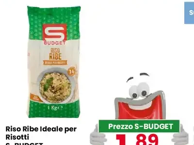 Riso Ribe Ideale per Risotti S-BUDGET