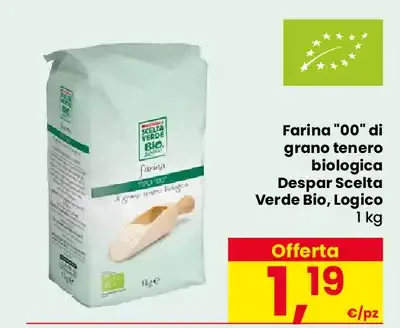 Farina 00 di grano tenero biologica Despar