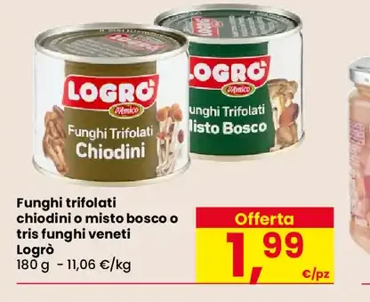 Funghi trifolati Logrò