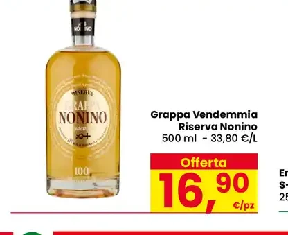 Grappa Vendemmia Riserva Nonino