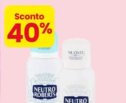 Deodoranti spray e roll on Neutro Roberts