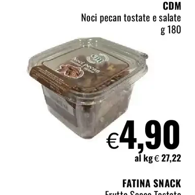 Noci Pecan Tostate e Salate
