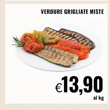 Verdure grigliate miste