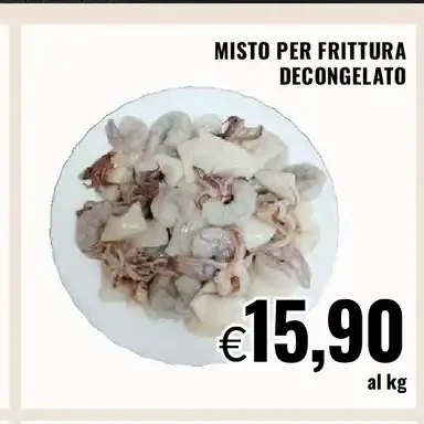 Misto per frittura decongelato
