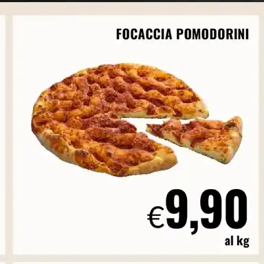 Focaccia pomodorini