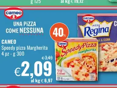 Speedy Pizza Margherita