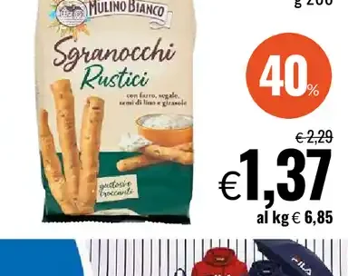 Mulino Bianco Sgranocchi rustici