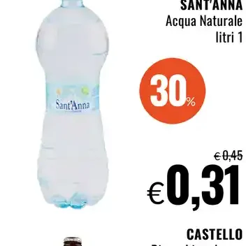 Acqua naturale