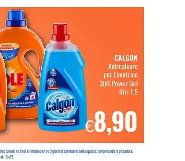 Anticalcare per lavatrice